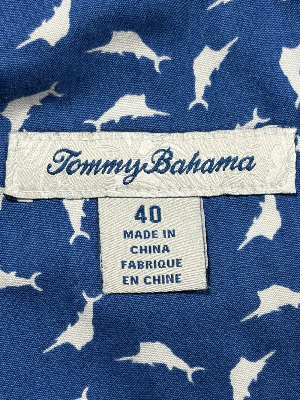 Tommy Bahama Bluish Gray Flat-Front Linen-Blend Shorts (40)